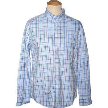 Vêtements Homme Chemises manches longues Springfield chemise  40 - T3 - L Bleu Bleu