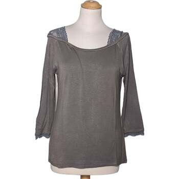t-shirt breal  top manches longues  38 - t2 - m gris 