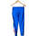 Vêtements Femme Pantalons Reebok Sport pantalon slim femme  36 - T1 - S Bleu Bleu