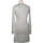Vêtements Femme Robes courtes Etam robe courte  38 - T2 - M Gris Gris