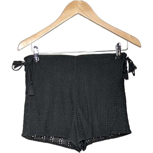 Vêtements Femme Mesh Shorts / Bermudas Zara short  38 - T2 - M Noir Noir
