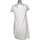 Vêtements Femme Robes courtes Sepia robe courte  36 - T1 - S Blanc Blanc