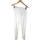 Vêtements Femme Pantalons Sepia pantalon slim femme  36 - T1 - S Blanc Blanc