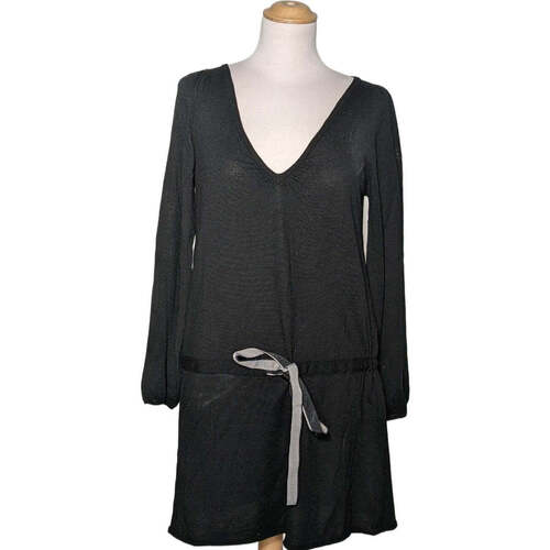 Vêtements Femme Robes courtes Pantalon Droit En Coton 36 - T1 - S Noir