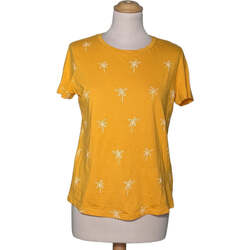 Vêtements Femme Blume Maternity jersey body-conscious dress in polka dot Pimkie Top Manches Courtes  34 - T0 - Xs Jaune