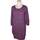 Vêtements Femme Robes courtes Esprit robe courte  38 - T2 - M Violet Violet