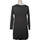 Vêtements Femme Robes courtes Pull And Bear robe courte  34 - T0 - XS Noir Noir