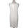 Vêtements Femme Robes courtes DDP robe courte  38 - T2 - M Blanc Blanc