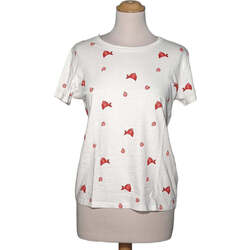 Vêtements Femme Blume Maternity jersey body-conscious dress in polka dot Pimkie Top Manches Courtes  34 - T0 - Xs Blanc