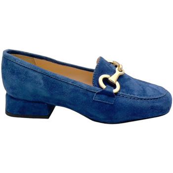 Chaussures Femme Mocassins Shoes4Me SHO843bluet Bleu