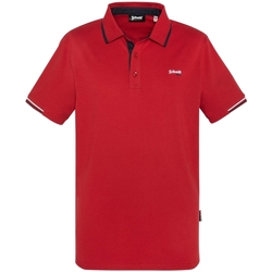 Vêtements roll T-shirts & Polos Schott Polo roll  Ref 56519 Rouge Rouge