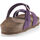Chaussures Femme en 4 jours garantis Sandales / nu-pieds Femme Violet Violet
