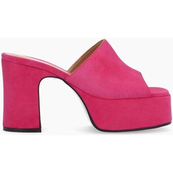 Chaussures new Mules Freelance Lola 95 Rose