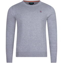 Vêtements Homme Pulls Green Island Pull coton col rond Gris