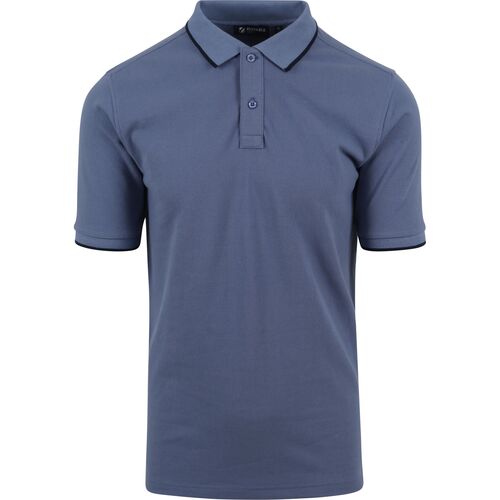 Vêtements Homme T-shirts & Polos Suitable Respect Polo Tip Ferry Bleu Bleu