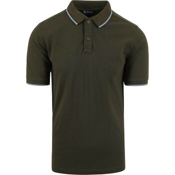 Vêtements Homme T-shirts & Polos Suitable Gilets de costume Olive Vert