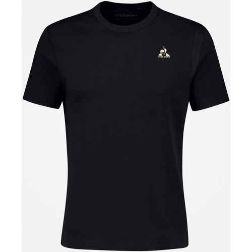 Vêtements Homme T-shirts manches courtes sweat Le Coq Sportif T-shirt Homme Noir