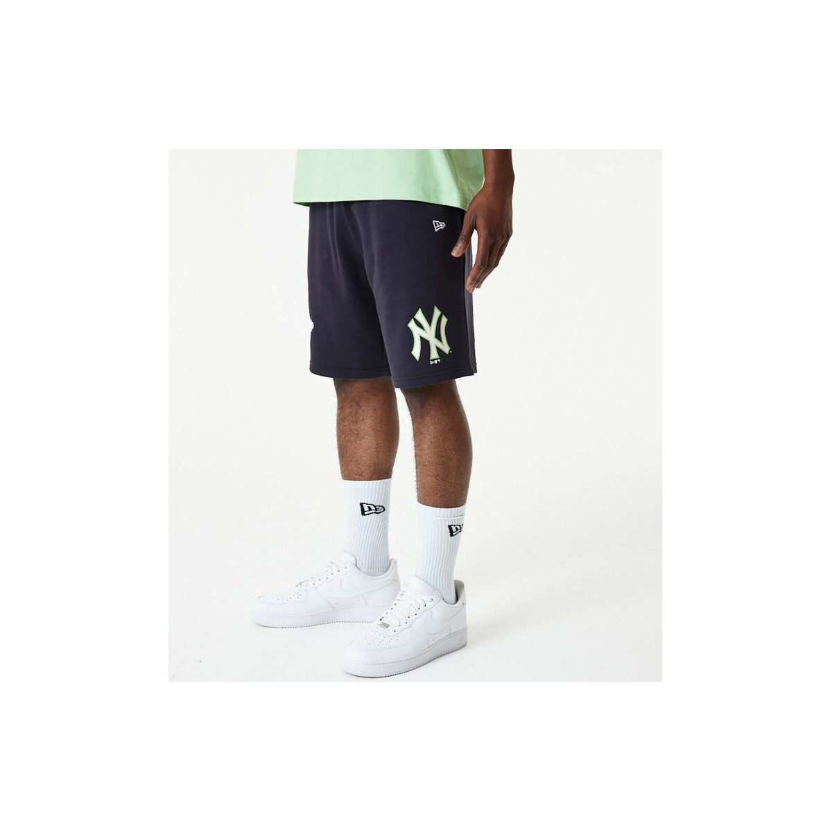 Vêtements Hoodie & Cuffed Print Pants Fleece Sports Kids' Set New-Era Short MLB New York Yankees New Multicolore