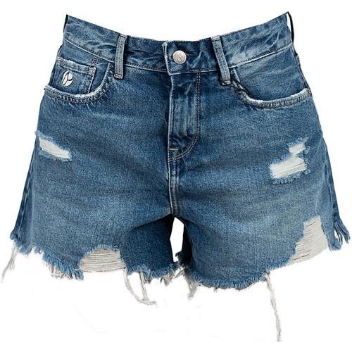 Pepe jeans PL801009 | Marly Bleu - Vêtements Shorts / Bermudas Femme 59,20 €