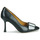 Chaussures Femme Escarpins Fericelli NOLANA Noir / Blanc