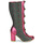 Chaussures Femme Bottes ville Irregular Choice DITSY DARLING Rose / Vert