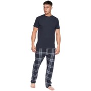 Gingham Cotton Cropped Shirt and Shorts Pyjama Set