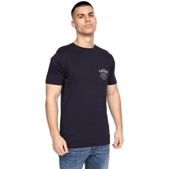 Vêtements Homme T-shirts manches longues Crosshatch Jimlars Bleu