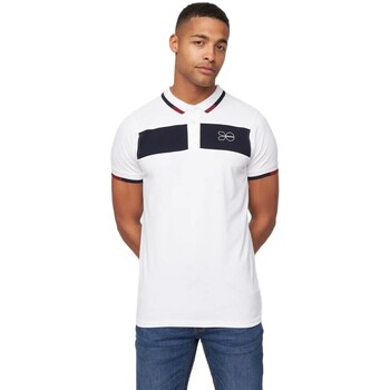 Vêtements Homme T-shirts & Polos Crosshatch Polakes Blanc