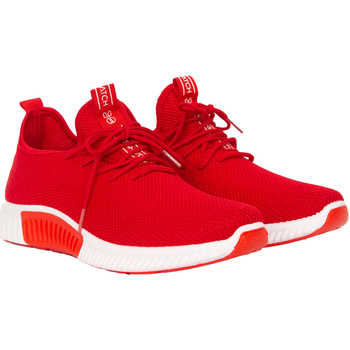 Chaussures Homme Baskets basses Crosshatch Rideout Rouge