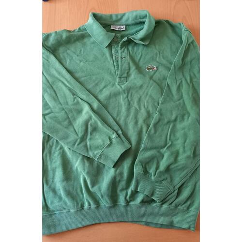 Vêtements Homme Sweats Lacoste sweat shirt manches longues Vert