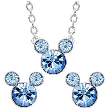 Montres & Bijoux Femme Colliers / Sautoirs Sc Crystal B4074-BLEU-CLAIR Bleu