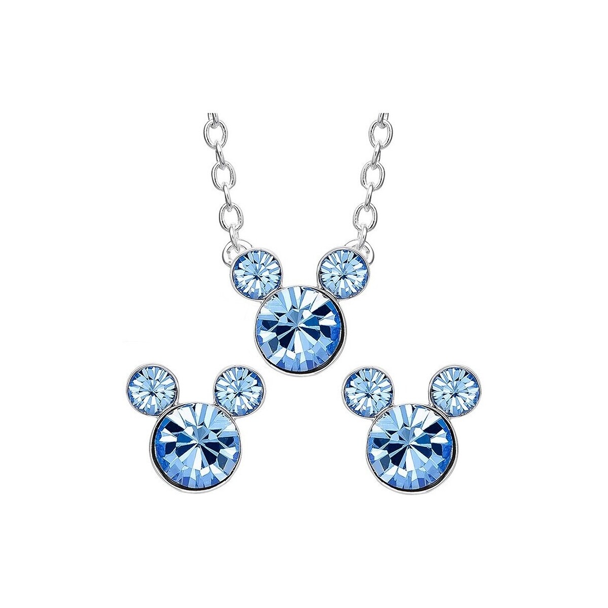 Montres & Bijoux Femme Parures Sc Crystal B4074-BLEU-CLAIR Bleu