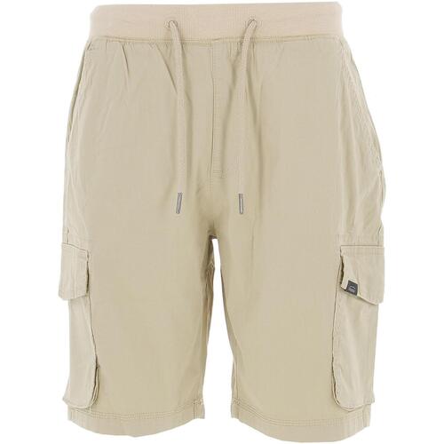 Vêtements Homme Shorts / Bermudas Oxbow Short cargo ceinture elastique Marron