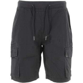 Vêtements Homme Shorts And / Bermudas Oxbow Short cargo ceinture elastique Noir