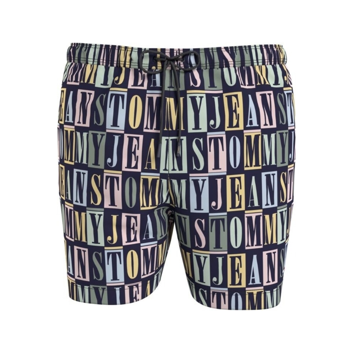 Vêtements Homme Maillots / Shorts de bain Tommy Jeans Short de plage Homme  Ref 60101 Multi Bleu