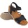 Chaussures Femme Multisport Interbios Sandale femme INTER BIOS 5611 noir Noir