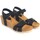 Chaussures Femme Multisport Interbios Sandale femme INTER BIOS 5611 noir Noir