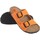 Chaussures Femme Multisport Interbios Sandale femme INTER BIOS 7206 orange Orange