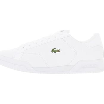 Chaussures Homme Baskets mode Lacoste Twin serve Blanc