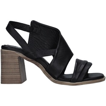 Chaussures Femme Valentino Garavani Pink VLogo Wedge Sandals Bueno Shoes WY3705 Noir