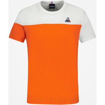 Vêtements Bat Tee Ss N°1 Le Coq Sportif T-shirt Unisexe Orange