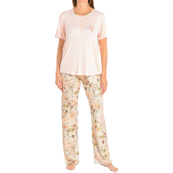 Vêtements Femme Pyjamas / Chemises de nuit et tous nos bons plans en exclusivité F4869-ROSA Rose