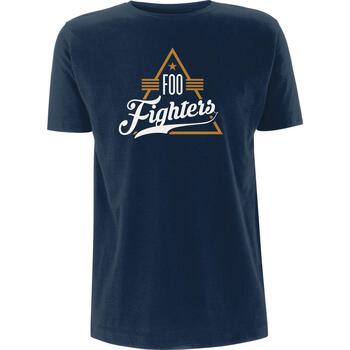 Vêtements T-shirts manches longues Foo Fighters  Bleu