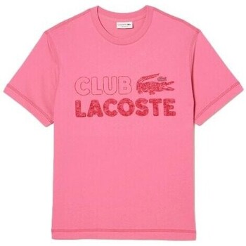 Vêtements Homme T-shirts manches courtes Lacoste CAMISETA ROSA  HOMBRE   VINTAGE TH5440 Rose