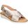 Chaussures Femme Sandales et Nu-pieds Tarke 2275 Argenté