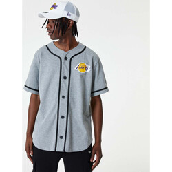 Vêtements T-shirts manches courtes New-Era Maillot de Baseball NBA Los An Multicolore