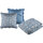 Maison & Déco Couvertures Stof Set couvre lit boutis Julianne et 2 taies taille 220 x 240 cm Bleu