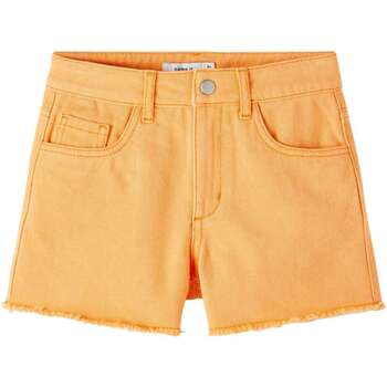 Vêtements Fille Warhol Shorts / Bermudas Name it 148672VTPE23 Orange