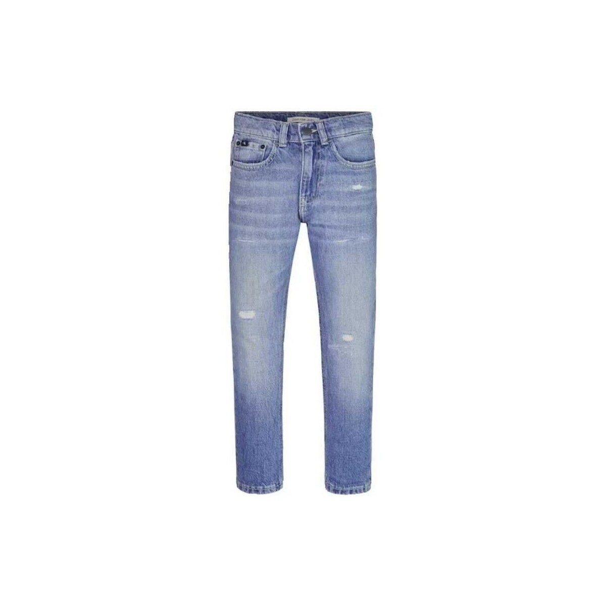 Vêtements Garçon Jeans Calvin Klein Jeans IB0IB01550 DAD FIT-1A4 WASHED FRESH BLUE Bleu