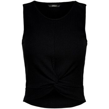 Vêtements Femme Débardeurs / T-shirts sans manche Only 15177490 TINE-BLACK Noir